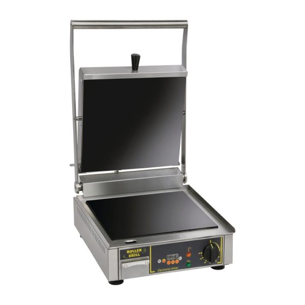 Roller Grill Premium VC FT Single Ribbed Contact Grill
