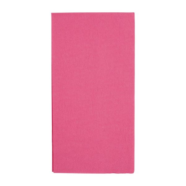 Fiesta Recyclable Dinner Napkin Pink 40x40cm 2ply 1/8 Fold (Pack of 2000)
