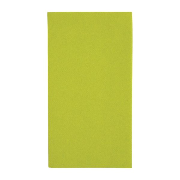Fiesta Recyclable Premium Tablin Dinner Napkin Kiwi 40x40cm Airlaid 1/8 Fold (Pack of 500)