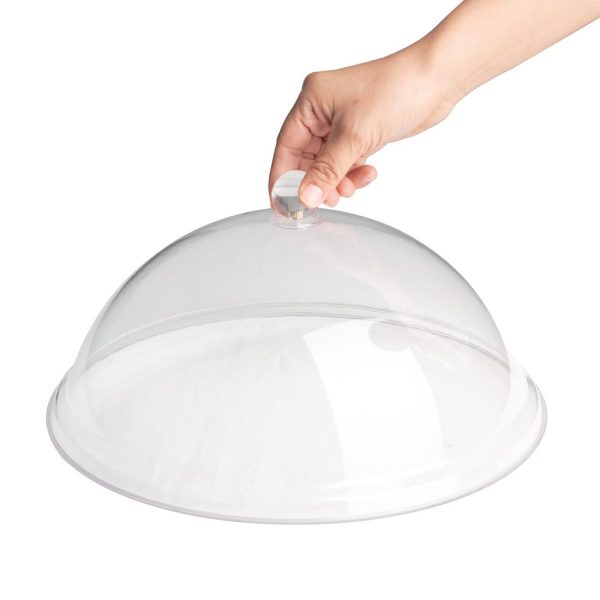 Olympia Kristallon PC Domed Cover Clear 315(Ø) x 125(H)mm - Image 2