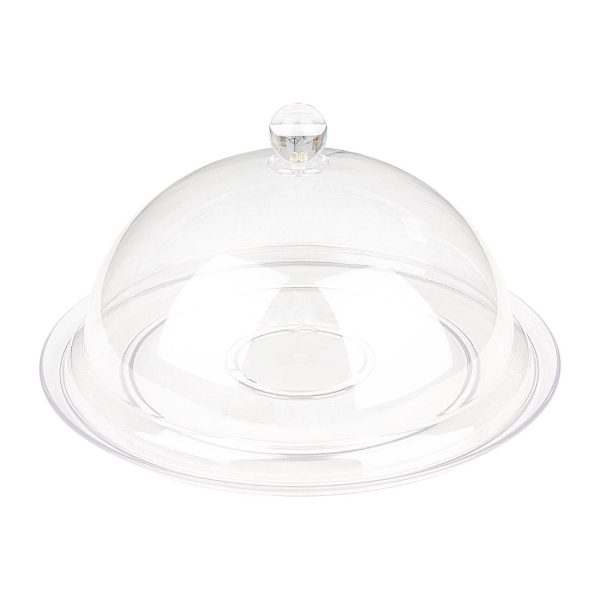 Olympia Kristallon PC Domed Cover Clear 315(Ø) x 125(H)mm - Image 3