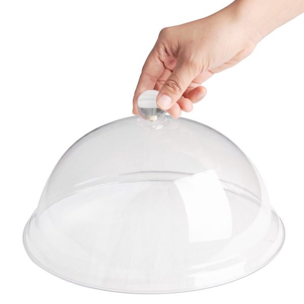 Olympia Kristallon PC Domed Cover Clear 260(Ø) x 115(H)mm - Image 2