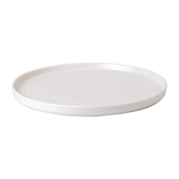 White Walled Plate 10 3/4 " (Box 6) - Image 2