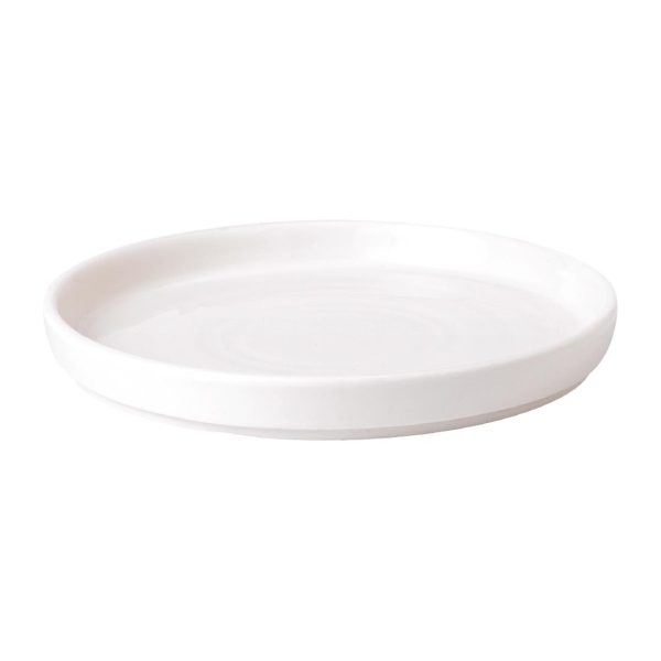 White Walled Plate 6 1/8 " (Box 6) - Image 2