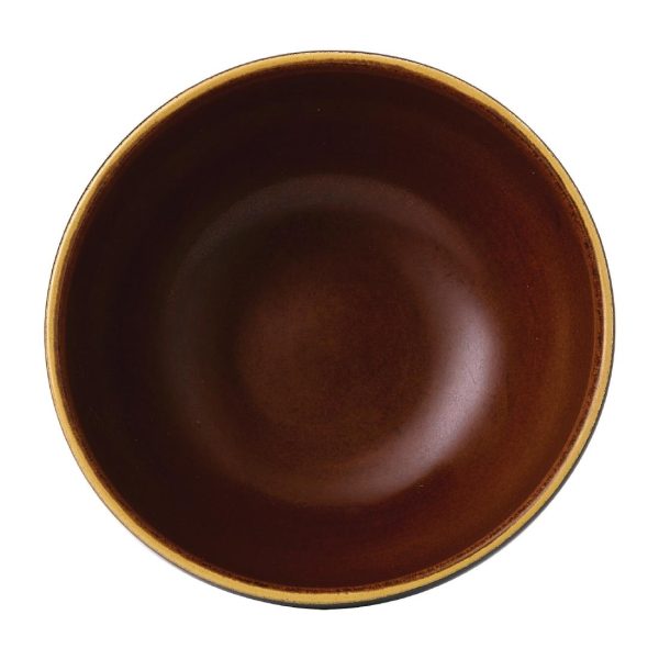 Churchill Super Vitrified Nourish Tokyo Black Deep Bowl 26oz (Box 6) - Image 2