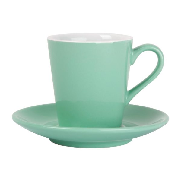 Olympia Cafe Aqua Saucer (Fits FF993) - 135mm 5 3/10" (Box 12) - Image 2