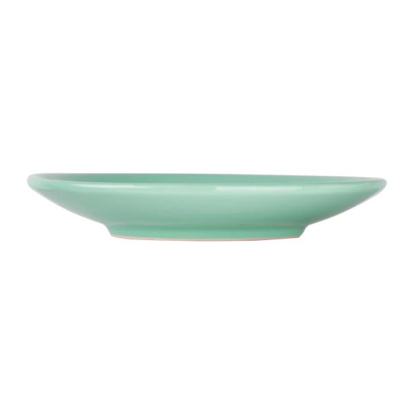 Olympia Cafe Aqua Saucer (Fits FF993) - 135mm 5 3/10" (Box 12) - Image 4