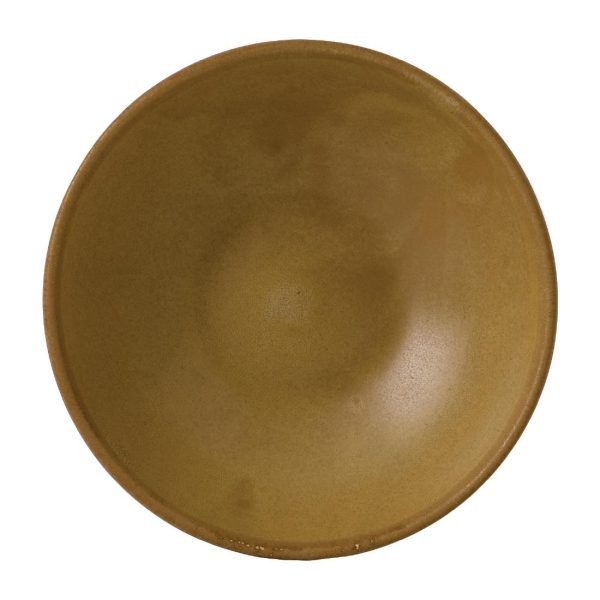 Churchill Super Vitrified Nourish Petra Sand Shallow Bowl 9oz (Box 12) - Image 2