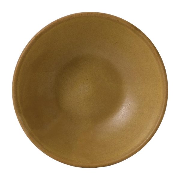 Churchill Super Vitrified Nourish Petra Sand Shallow Bowl 7oz (Box 12) - Image 2