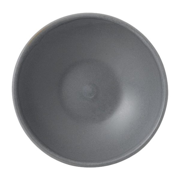 Churchill Super Vitrified Nourish Seattle Grey Shallow Bowl 9oz (Box 12) - Image 2