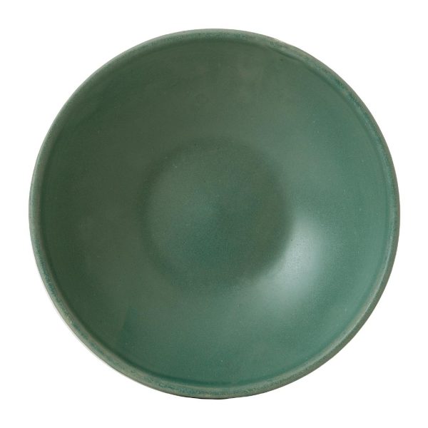 Churchill Super Vitrified Nourish Andorra Green Shallow Bowl 9oz (Box 12) - Image 2