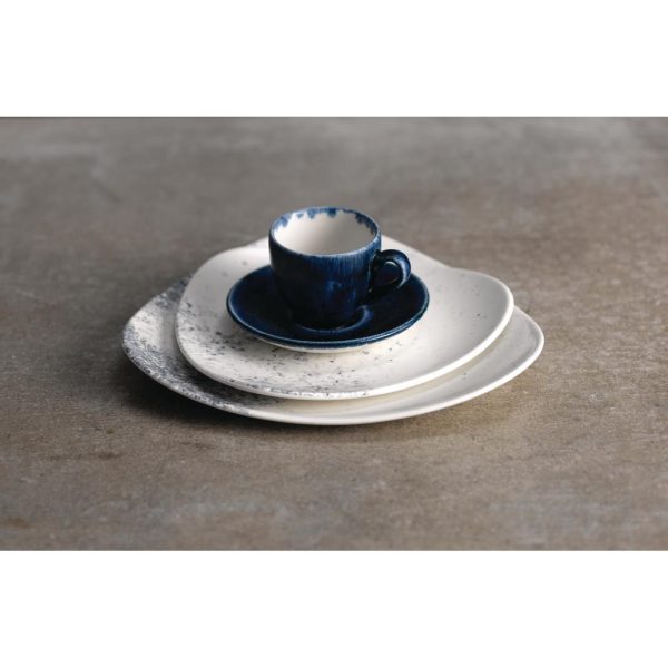Stonecast Plume Ultramarine Espresso Saucer 4 1/2 " (Pack of 12) - Image 2