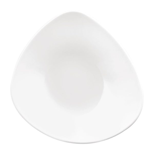 Vellum White Triangle Bowl 21oz (Box 12) - Image 2