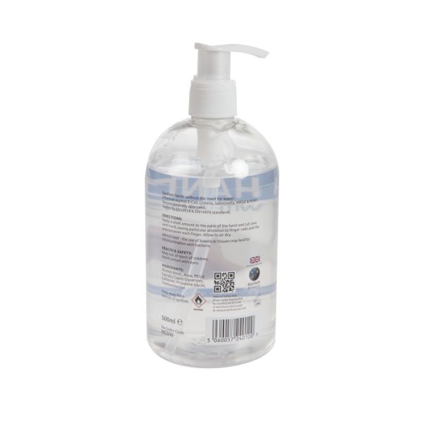 EcoClenz Anti-Bacterial Hand Gel 500ml - Image 2
