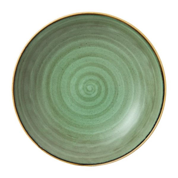Stonecast Samphire Green Coupe Bowl 12 " 84.5oz (Box 6) - Image 2