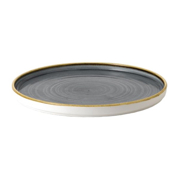 Stonecast Blueberry Walled Plate 10 1/4 " (Box 6) - Image 3