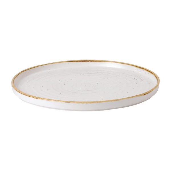 Stonecast Barley White Walled Plate 10 3/4 " (Box 6) - Image 2