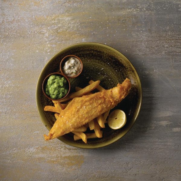 Stonecast Plume Olive Coupe Plate 8 2/3 " (Pack of 12) - Image 2