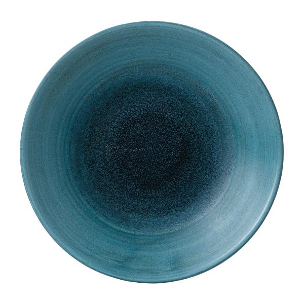 Stonecast Aqueous Lagoon Deep Coupe Plate 10 " (Box 12) - Image 2