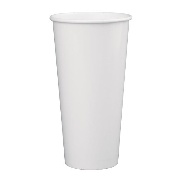 Fiesta Recyclable Cold Paper Cup 22oz 90mm (Pack of 1000) - Image 2