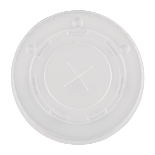 Fiesta Recyclable Polystyrene Lids for 16oz/20oz Cold Paper Cups 90mm (Pack of 1000) - Image 3