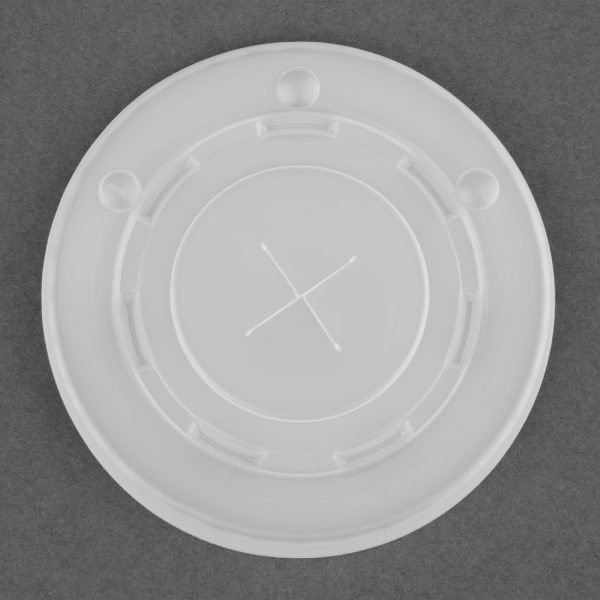 Fiesta Recyclable Polystyrene Lids for 16oz/20oz Cold Paper Cups 90mm (Pack of 1000) - Image 4