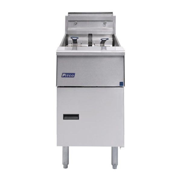 Pitco Single Tank Twin Basket Fryer SE14S-SSTC - Image 3