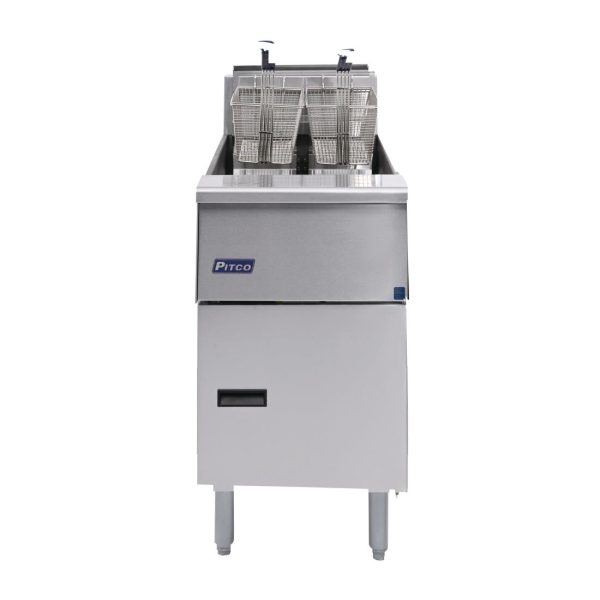 Pitco Single Tank Twin Basket Fryer SE14S-SSTC - Image 4
