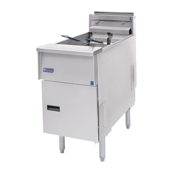 Pitco Single Tank Twin Basket Fryer SE14S-SSTC - Image 5