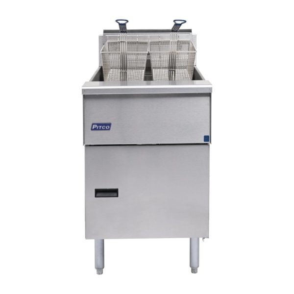 Pitco Single Tank Twin Basket Fryer SE18S-SSTC - Image 4