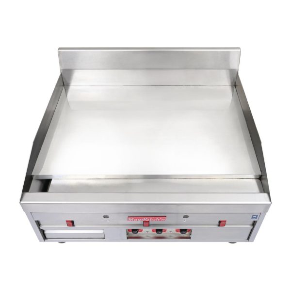 MagiKitch'n Heavy Duty Chrome Griddle MKE48 - Image 2