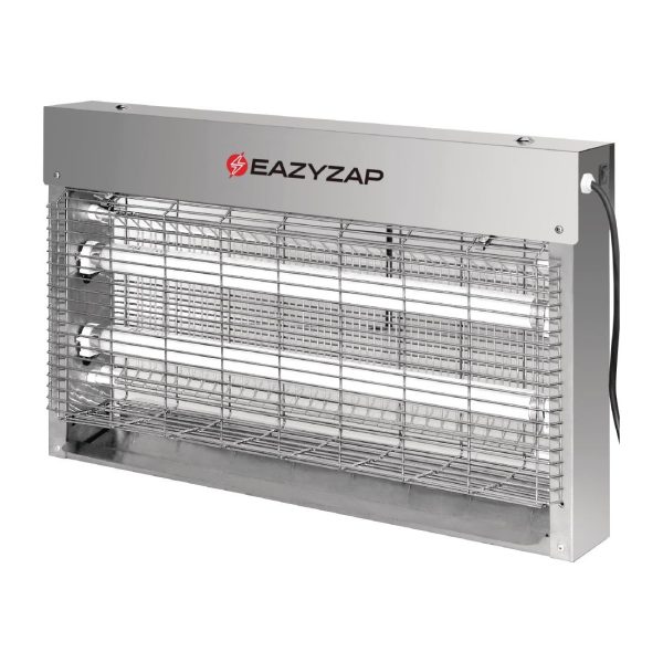 Eazyzap Energy Efficient Stainless Steel LED Fly Killer 100m² - Image 2