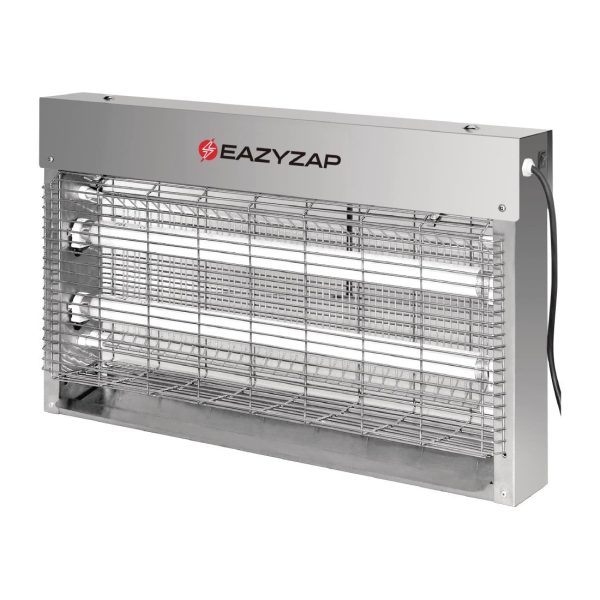 Eazyzap Energy Efficient Stainless Steel LED Fly Killer 150m² - Image 2