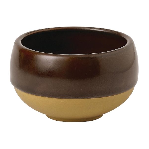 Churchill Emerge Cinnamon Brown Deep Bowl 90mm (Pack of 12) - Image 9
