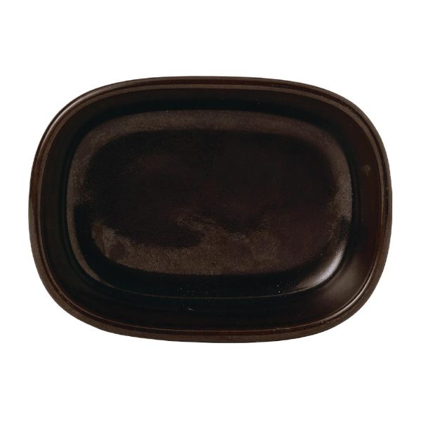 Churchill Emerge Cinnamon Brown Tray 120 x 90mm (Pack of 6) - Image 2