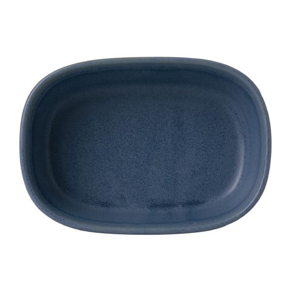 Churchill Emerge Dish Oslo Blue 170 x 120mm (Pack of 6) - Image 2