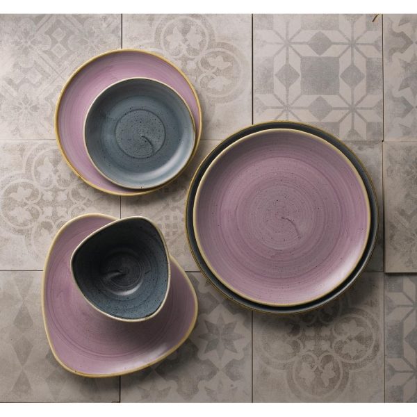 Churchill Stonecast Lavender Evolve Coupe Plate 165mm (Pack of 12) - Image 4