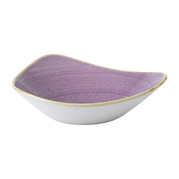 Churchill Stonecast Lavender Lotus Bowl 228mm (Pack of 12) - Image 4