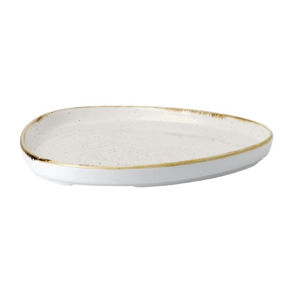 Churchill Stonecast Barley White Triangle Walled Chefs Plate 200mm (Pack of 6) - Image 9