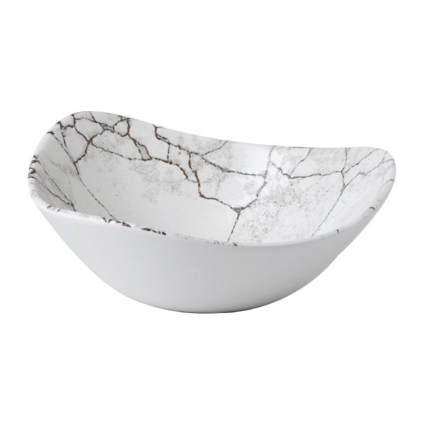 Churchill Studio Prints Kintsugi Agate Grey Lotus Bowl 177mm (Pack of 12) - Image 6