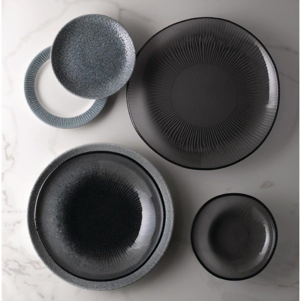 Churchill Bamboo Organic Glass Round Bowl 245mm (Pack of 6) - Image 2