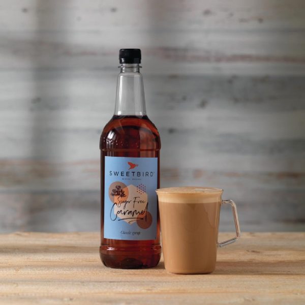 Sweetbird Sugar-free Caramel Syrup 1 Ltr - Image 2