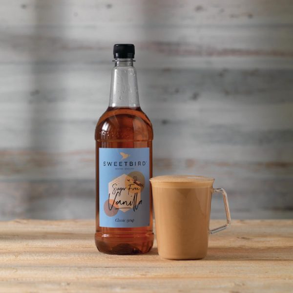 Sweetbird Sugar-free Vanilla Syrup 1 Ltr - Image 2