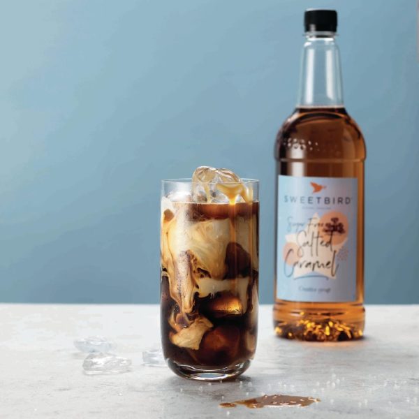 Sweetbird Sugar-free Salted Caramel Syrup 1 Ltr - Image 2