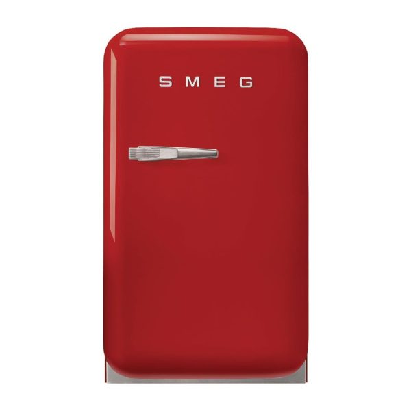 Smeg 50s Retro Mini Bar Fridge Red FAB5RRD5
