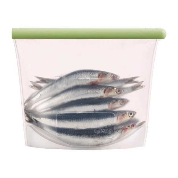 Lekue Reusable Silicone Food Storage Bag 1 Ltr - Image 9