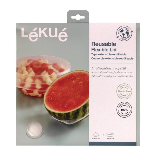 Lekue Reusable Flexible Lid 260mm