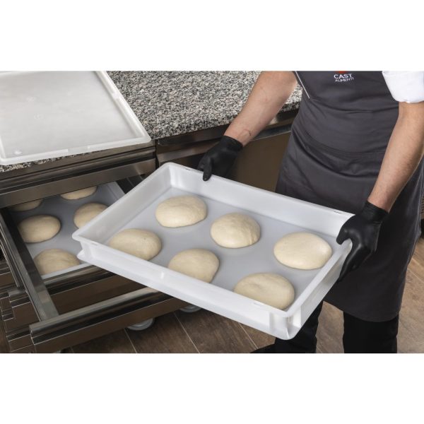 Cambro Polyethylene Pizza Dough Box 60x40x10cm - Image 4