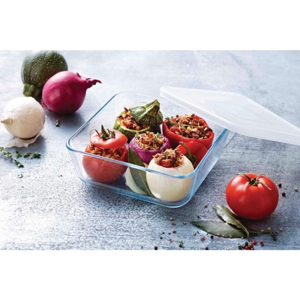 Pyrex Cook & Freeze Square Dish With Lid 850ml - Image 3