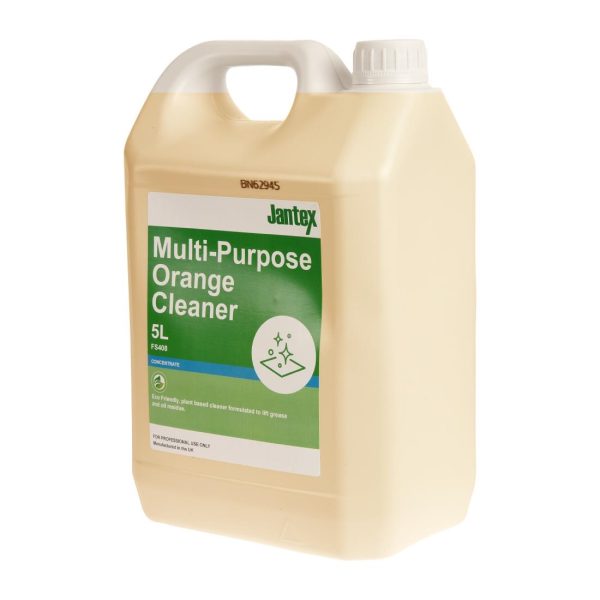 Jantex Green Orange Multipurpose Cleaner Concentrate 5Ltr - Image 2
